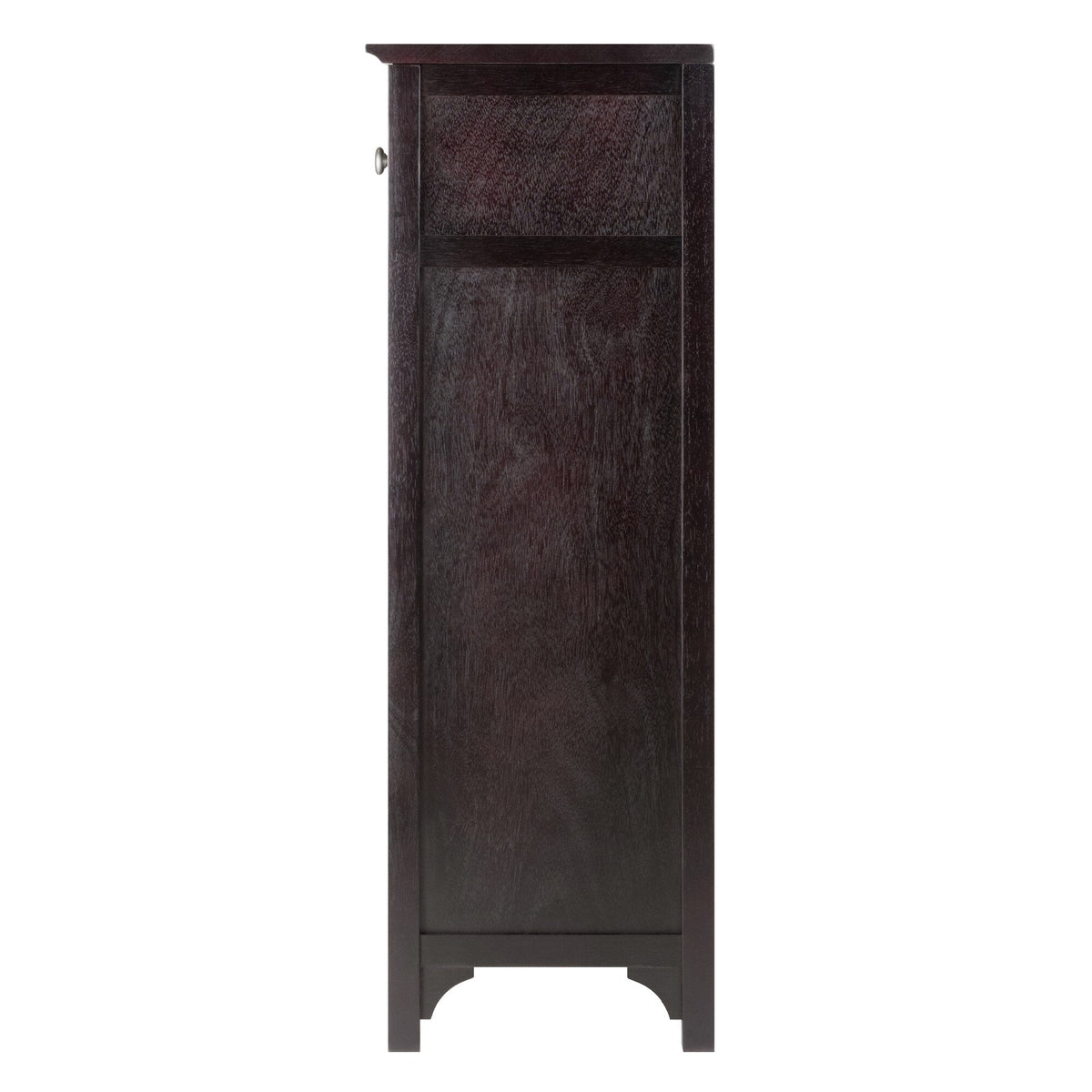 Winsome Wood 24-Bottle Espresso Wood Wine Cabinet