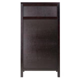 Winsome Wood 24-Bottle Espresso Wood Wine Cabinet