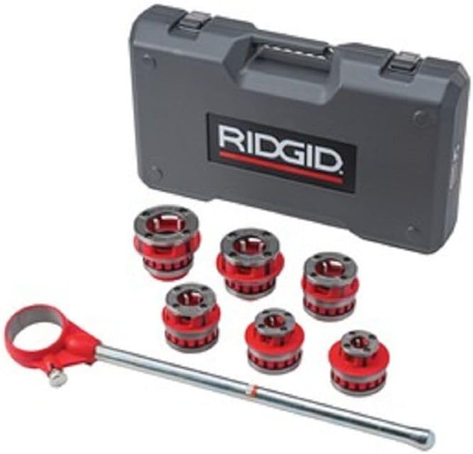 RIDGID 1/8 in. to 2 in. NPT 12-R Exposed Ratchet Threader Set