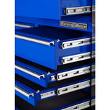 THD Series 72 in. 16-Drawer Roller Cabinet Tool Chest, Blue - Super Arbor