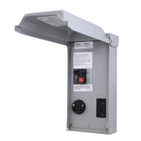 GE PowerMark Gold 70-Amp 1-space load center - angle view