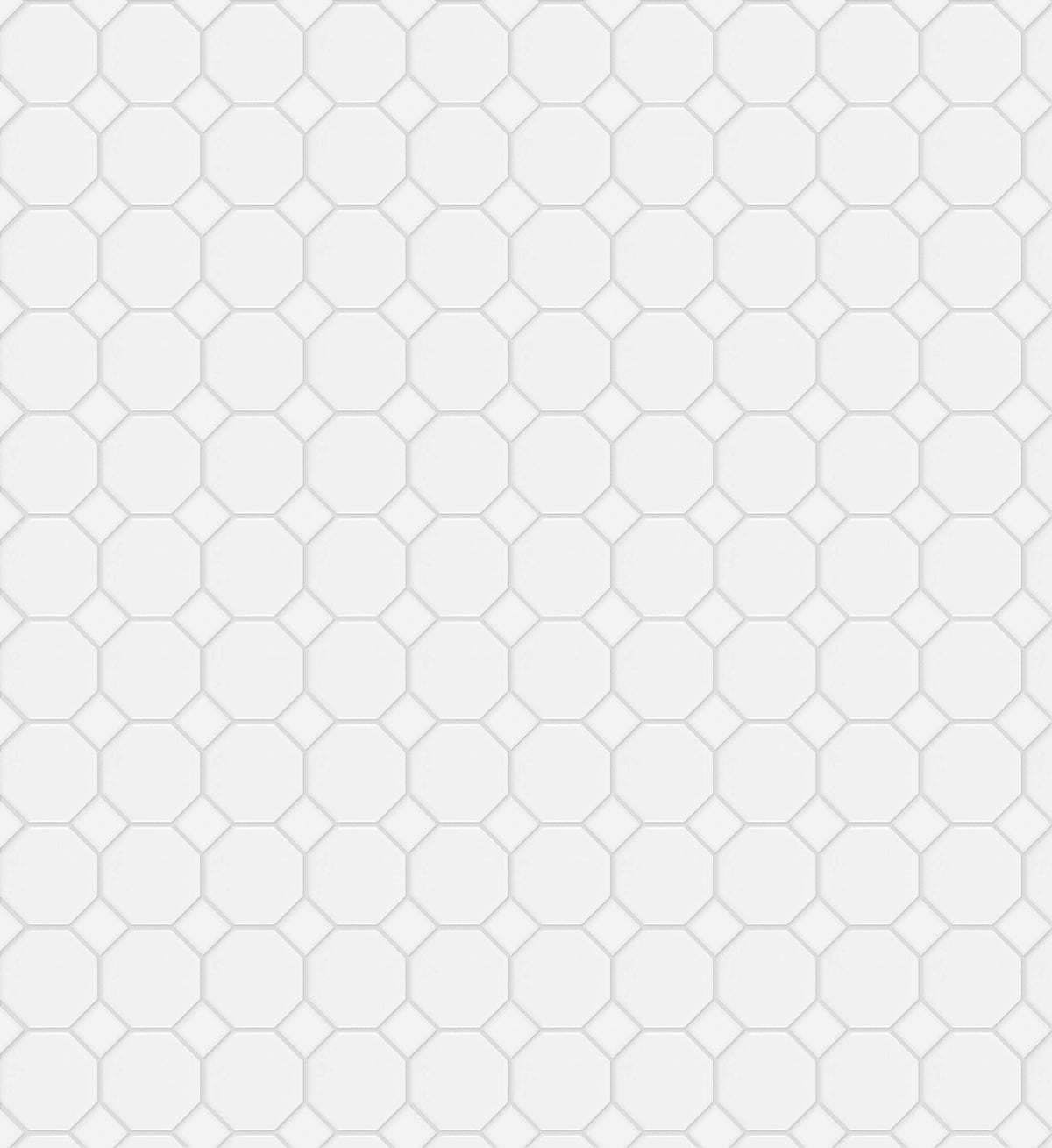 Satori Hudson Brilliant White Bistro 12-in x 12-in Matte Porcelain Hexagon Wall Tile (0.91-sq ft per Piece)