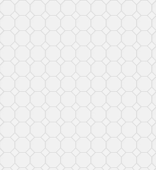 Satori Hudson Brilliant White Bistro 12-in x 12-in Matte Porcelain Hexagon Wall Tile (0.91-sq ft per Piece)
