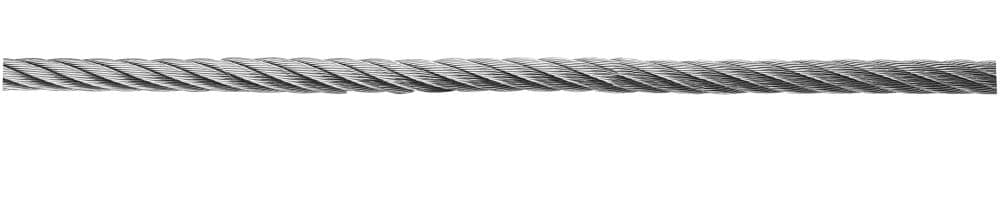 IAM Design 316 Stainless Steel Cable - 5mm x 50ft - 7x7 Strand Configuration for Enhanced Flexibility - Deck Tools & Accessories