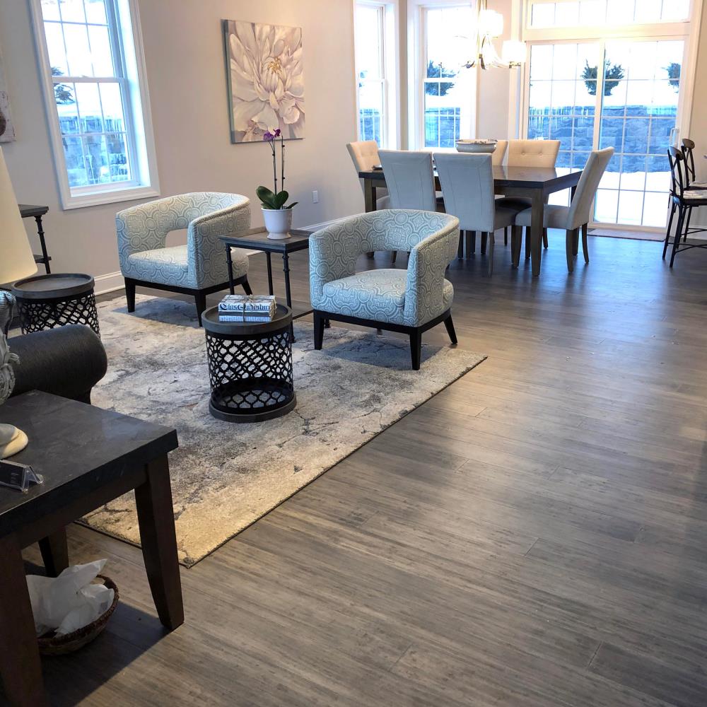Cali Bamboo Fossilized 5.38-in Boardwalk Bamboo Distressed Engineered Hardwood Flooring (27.28-sq ft)