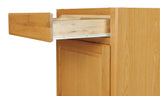 Diamond NOW Portland 12-in W x 35-in H x 23.75-in D Wheat Door and Drawer Base Stock Cabinet