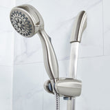Delta Universal Showering Components Brushed Nickel 7-Spray Handheld Shower with Slide Bar, 2.5 GPM (9.5 LPM)