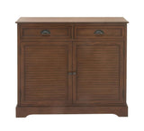 Grayson Lane Brown Pine 2-Drawer Accent Chest