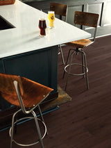 Shaw (Sample) Perennial Eureka Brown Wood Look 0.15-mil Waterproof Glue Down Luxury Vinyl Plank