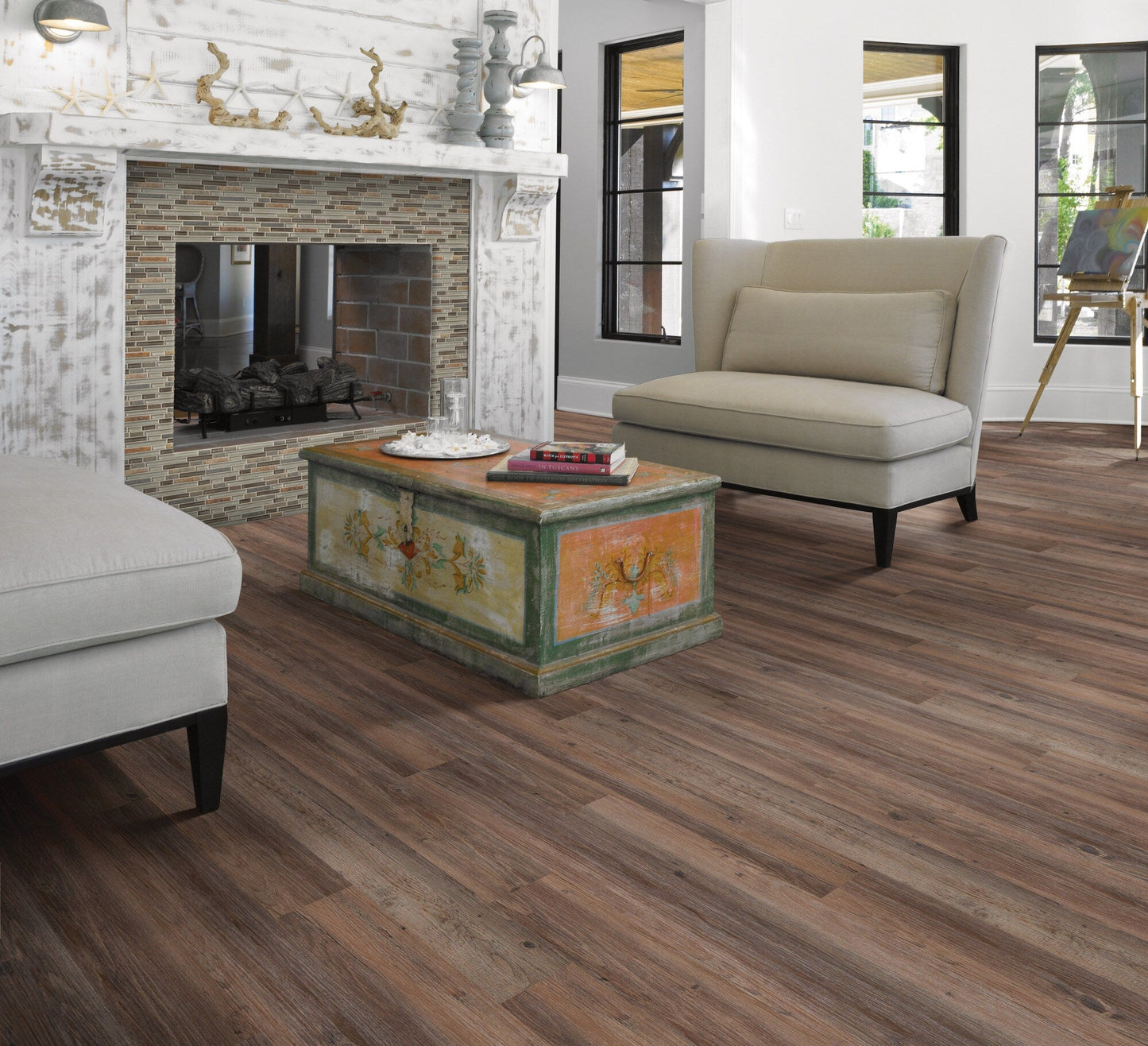Shaw Farmers Market 6 mil Homegrown 6-in Wide x 2-mm Thick Waterproof Luxury Vinyl Plank Flooring (53.93-sq ft)