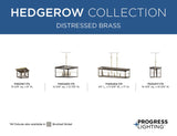 Progress Lighting Hedgerow 5-Light Distressed Coastal Chandelier