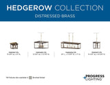 Progress Lighting Hedgerow 4-Light Distressed Coastal Chandelier