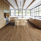 Lucida USA Maxcore Pioneer Oak Brown 28-mil x 7-3/32-in W x 48-in L Waterproof Interlocking Luxury Vinyl Plank Flooring (24.5-sq ft/ Carton)