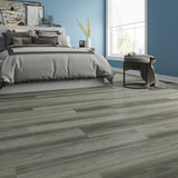 Lucida USA Maxcore Silver Leaf Gray 28-mil x 7-3/32-in W x 48-in L Waterproof Interlocking Luxury Vinyl Plank Flooring (24.5-sq ft/ Carton)