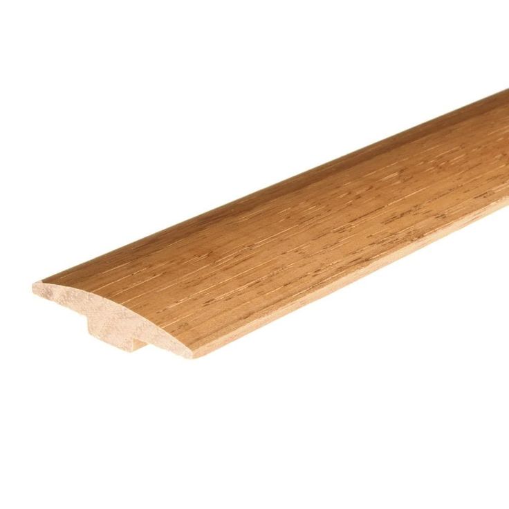 Flexco Yukon Gold 0.46-in T x 2-in W x 78-in L Solid Wood Floor T-moulding