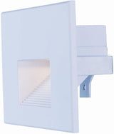 Maxim Lighting Pack Path Standard 4-Watt Integrated LED Step/Path Light, Horizontal Wide Beam, White, 120V Hardwired