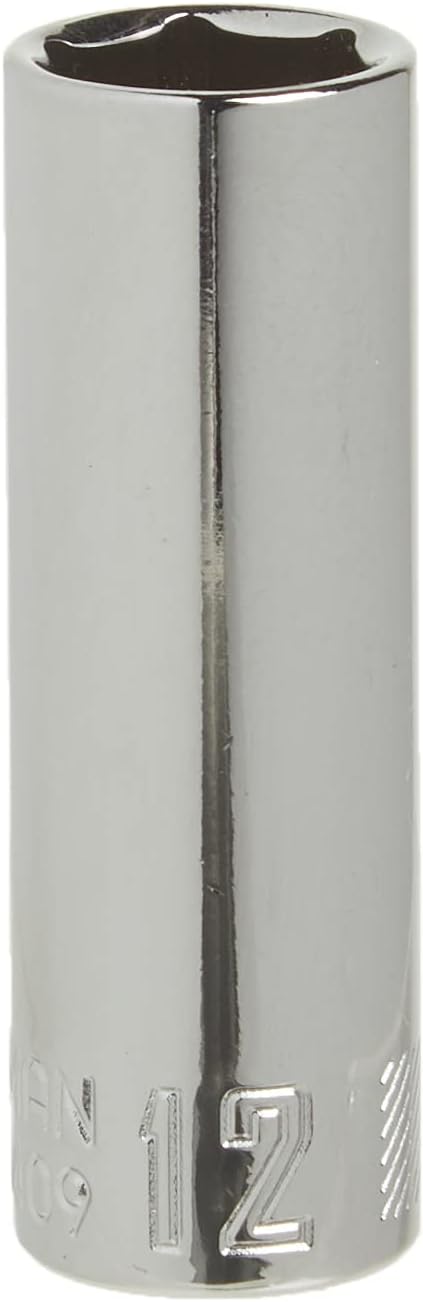 Craftsman 12 mm Metric Deep Socket - 1/4 in. Drive, 6 Point