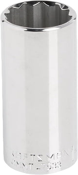 CRAFTSMAN Standard (SAE) 1/2-in Drive 12-Point 1-1/8-in Deep Socket