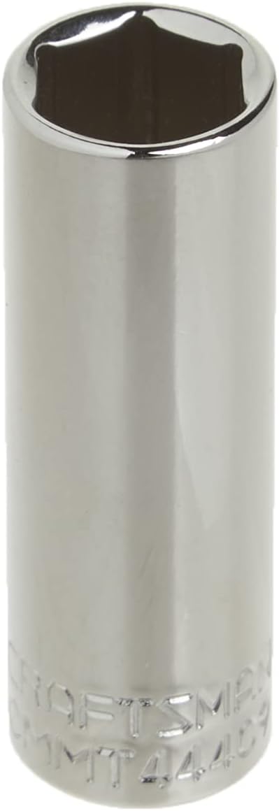 Craftsman 12 mm Metric Deep Socket - 1/4 in. Drive, 6 Point