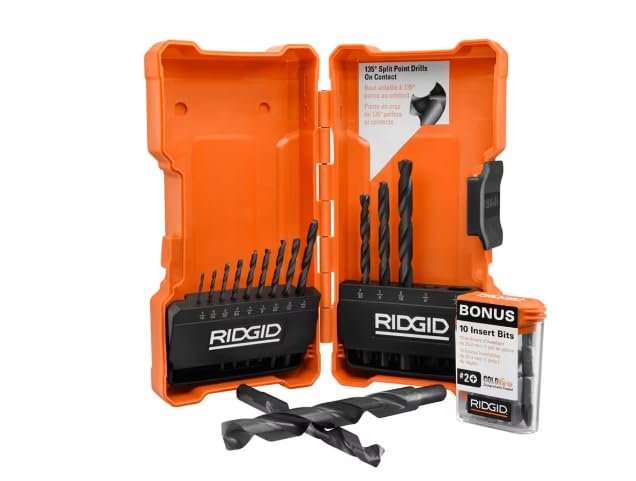 RYOBI Black Oxide Drill Bit Set (14-Piece)