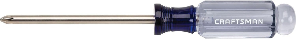 CRAFTSMAN Acetate Handle #2 Phillips Screwdriver, 4 in. Shaft (CMHT65004)