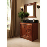 Naples 24 in. W x 21.63 in. D Bath Vanity Cabinet Only in Warm Cinnamon - Super Arbor