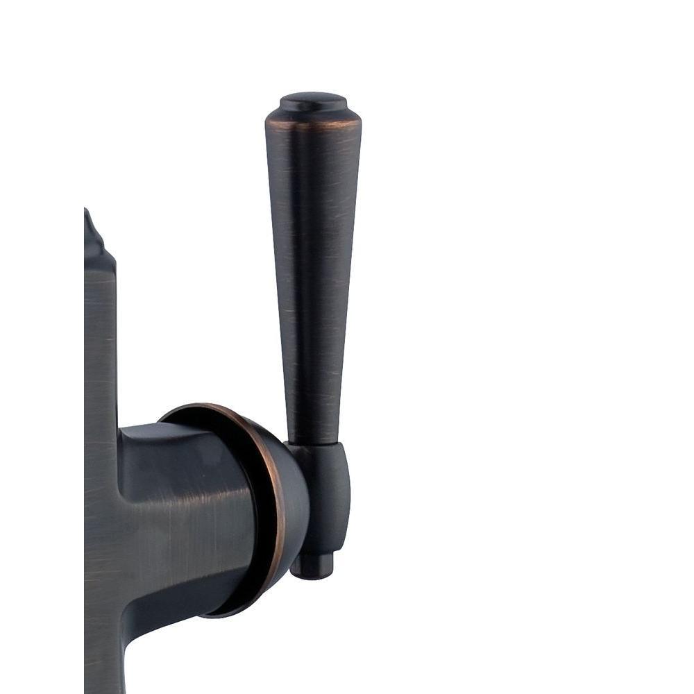 Sentio Single-Handle Pull-Down Sprayer Kitchen Faucet in Mediterranean Bronze - Super Arbor
