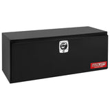 Weather Guard 48 Matte Black Aluminum  Underbody Truck Tool Box - Super Arbor