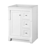 Naples 30 in. W Bath Vanity Cabinet Only in Tobacco with Right Hand Drawers - Super Arbor