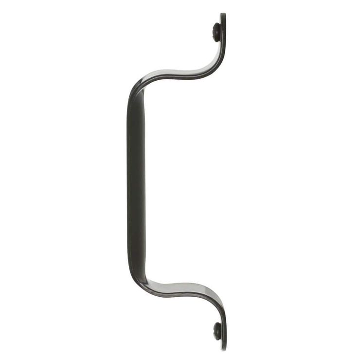 6-1/2 in. Black Heavy Duty Door Pull
