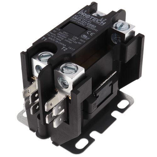 Rheem 42-25101-01 contactor - front view (Type: 1 Pole Contactor; Voltage: 24V)