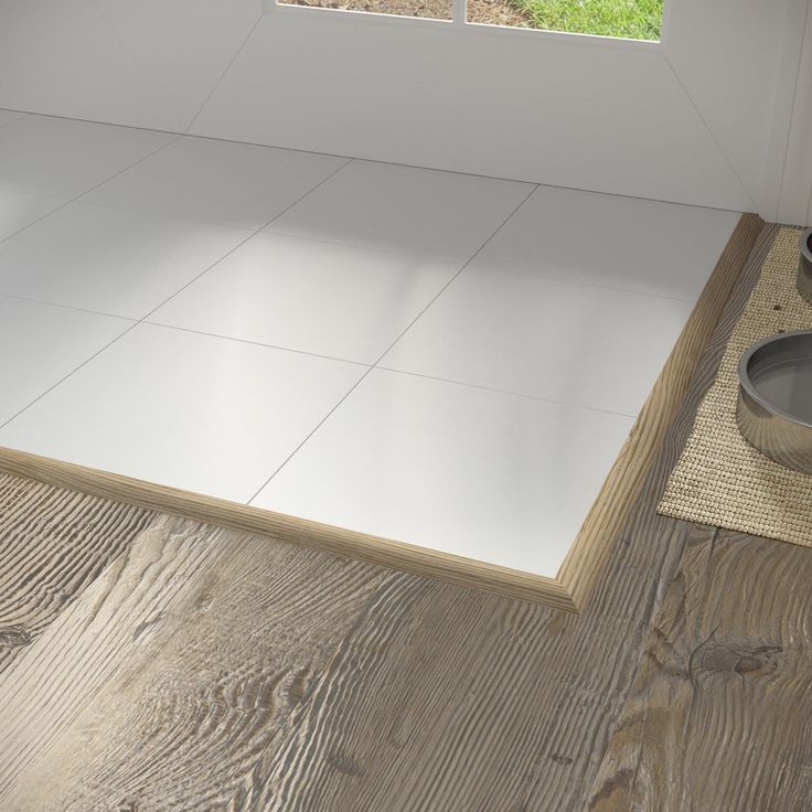 CALI 1.31-in x 72.83-in Point Break Pine Vinyl Floor Reducer