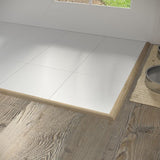CALI 1.31-in x 72.83-in Point Break Pine Vinyl Floor Reducer