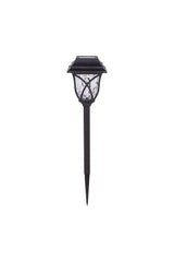 Portfolio 4X Brighter 4.8-Lumen Black Solar Integrated LED Path Light, 3500K