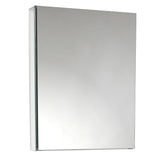 Fresca 20-in x 26-in Surface/Recessed Mount Mirror Mirrored Medicine Cabinet