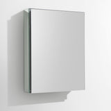 Fresca 20-in x 26-in Surface/Recessed Mount Mirror Mirrored Medicine Cabinet