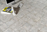 Giorbello (Sample) Piazza Tiles Gray 8-in x 8-in Glazed Porcelain Cement Look Wall Tile