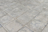 Giorbello (Sample) Piazza Tiles Gray 8-in x 8-in Glazed Porcelain Cement Look Wall Tile