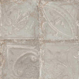 Giorbello (Sample) Sassuolo Tiles Gray Relief 12-in x 12-in Glazed Porcelain Stone Look Floor and Wall Tile