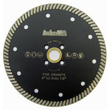 Archer USA 4.5 in. Narrow Turbo Diamond Blade for Granite Cutting
