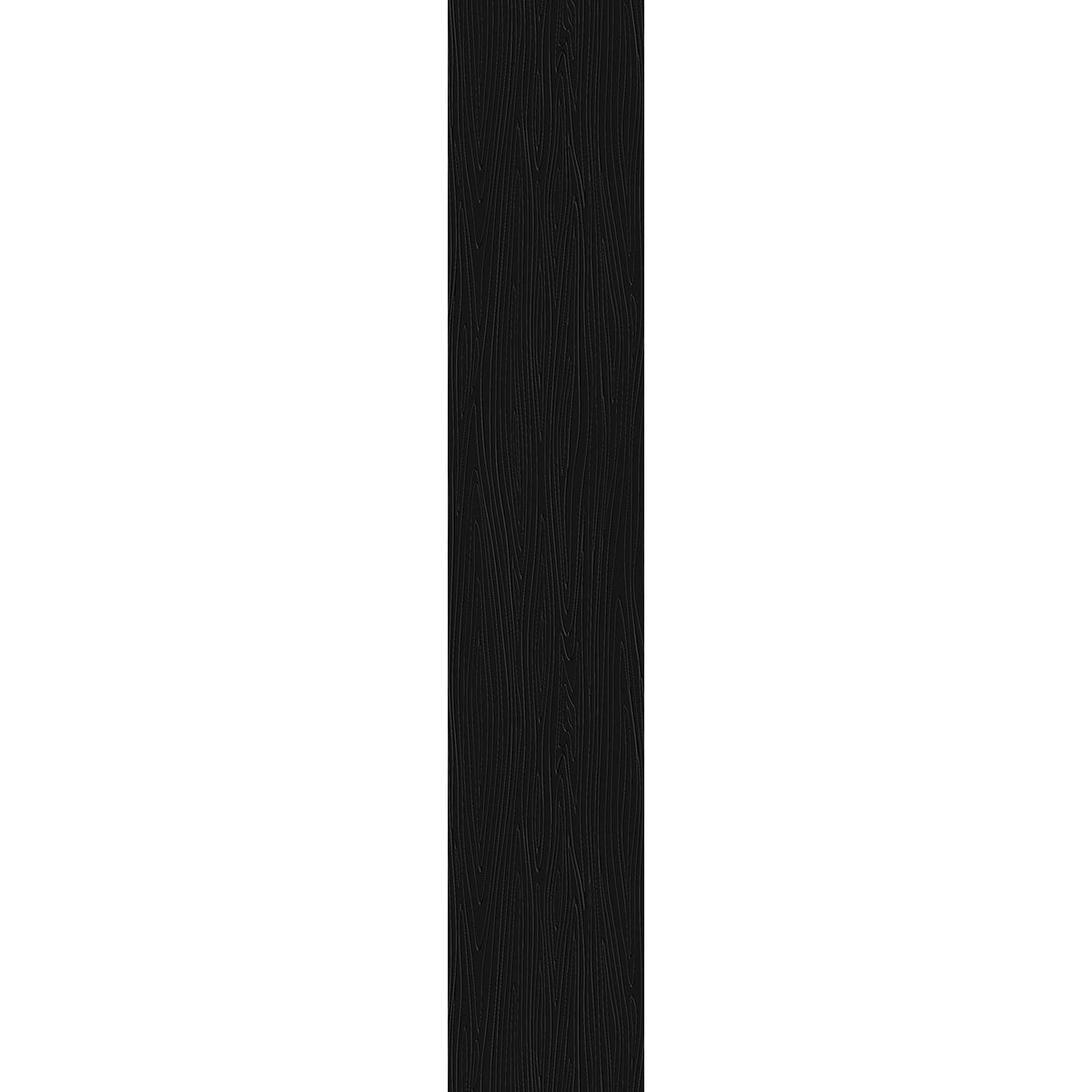 Lucida USA (Sample) BaseCore Nero Black Wood Look 12-mil Peel and Stick Luxury Vinyl Plank