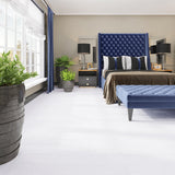 Lucida USA BaseCore Blanc White 12-mil x 6-in W x 36-in L Waterproof Peel and Stick Vinyl Plank Flooring (54-sq ft/ Carton)