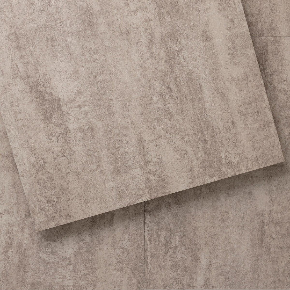 Lucida USA Cement Stainless Steel Stone Look 12-mil x 12-in W x 12-in L Waterproof Peel and Stick Vinyl Tile Flooring (36-sq ft/ Carton)
