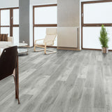 Lucida USA Maxcore Dolomite Gray 28-mil x 7-3/32-in W x 48-in L Waterproof Interlocking Luxury Vinyl Plank Flooring (24.5-sq ft/ Carton)
