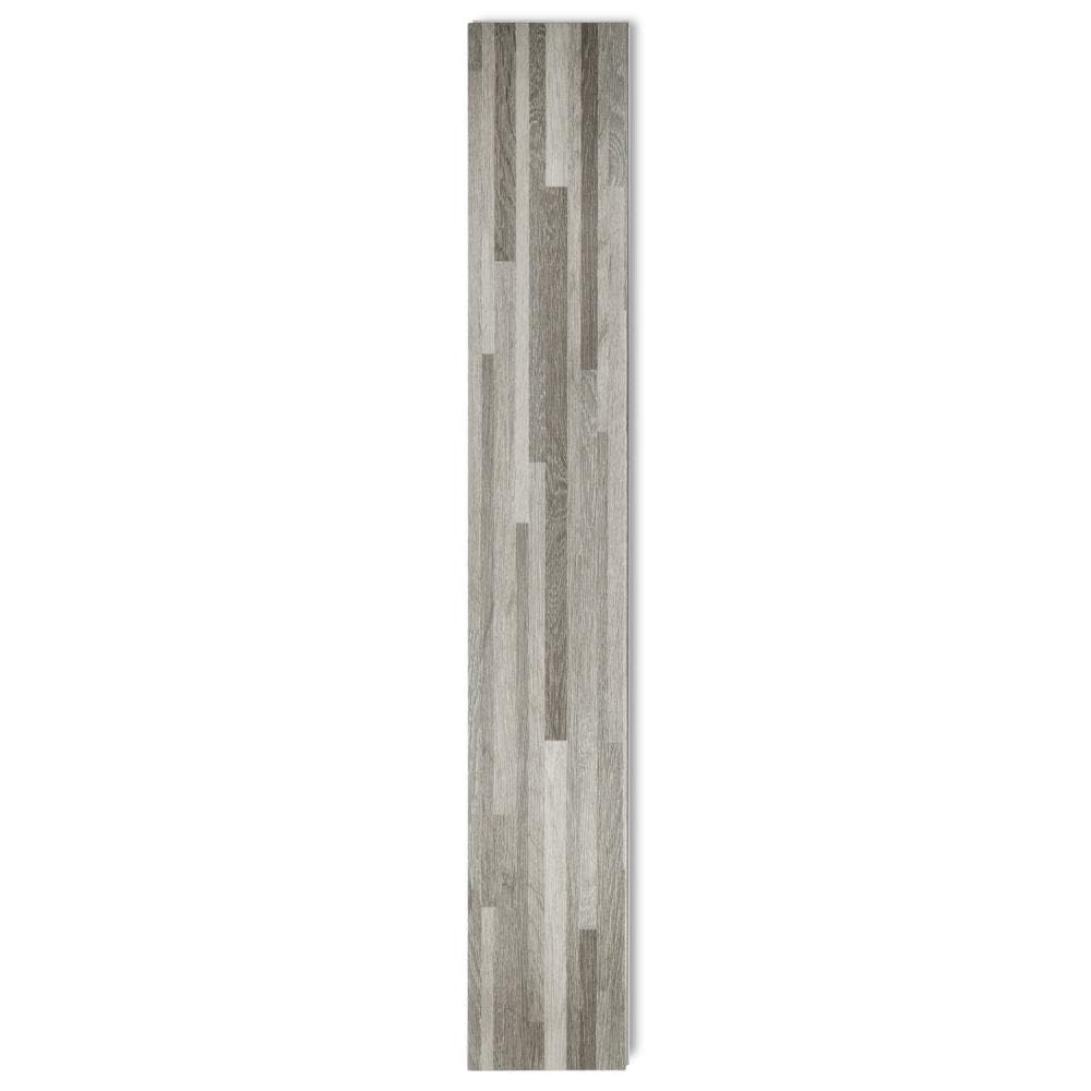 Lucida USA MaxCore Pro Silverbar 7-3/32-in W x 48-in L x 4-4/5-mm Waterproof Interlocking Luxury Vinyl Plank Flooring (24.5-sq ft Carton)