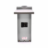 ABB ReliaHome 100-Amp 0-space load center - angle view