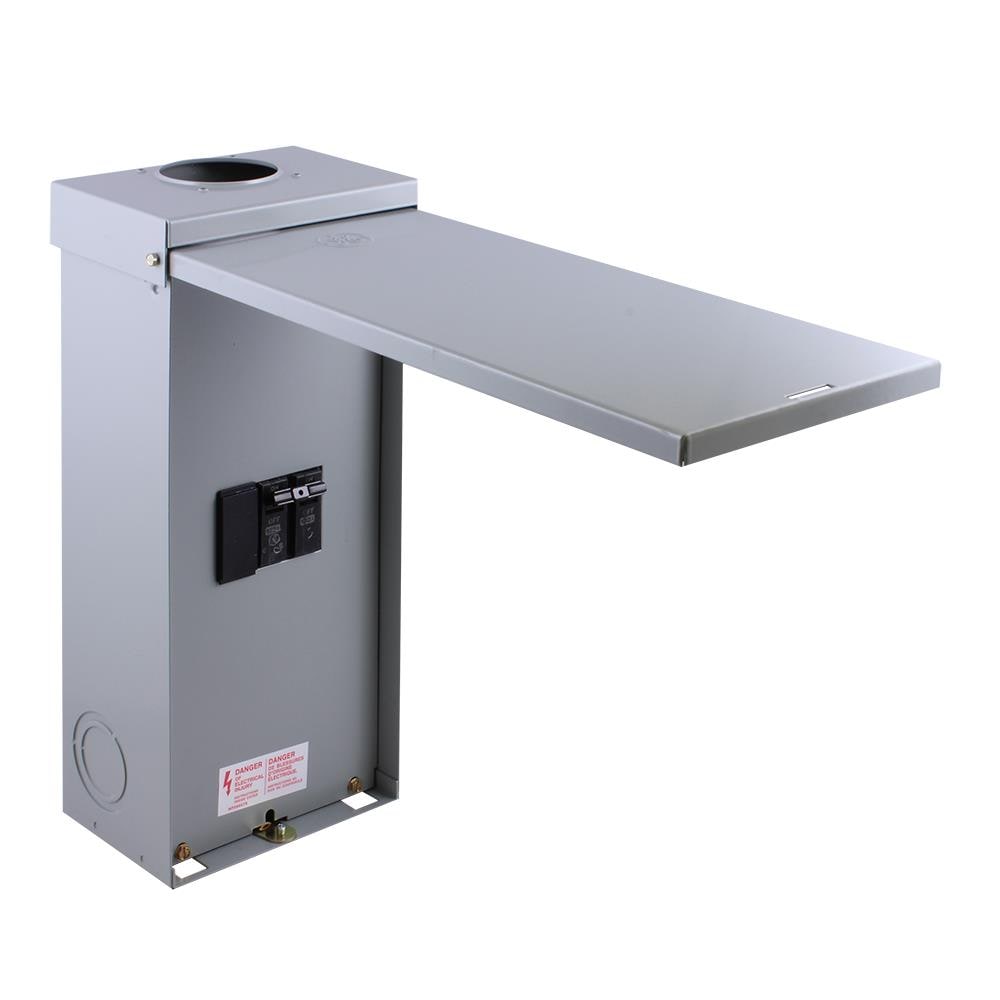 ABB ReliaHome 100-Amp 0-space load center - installed context