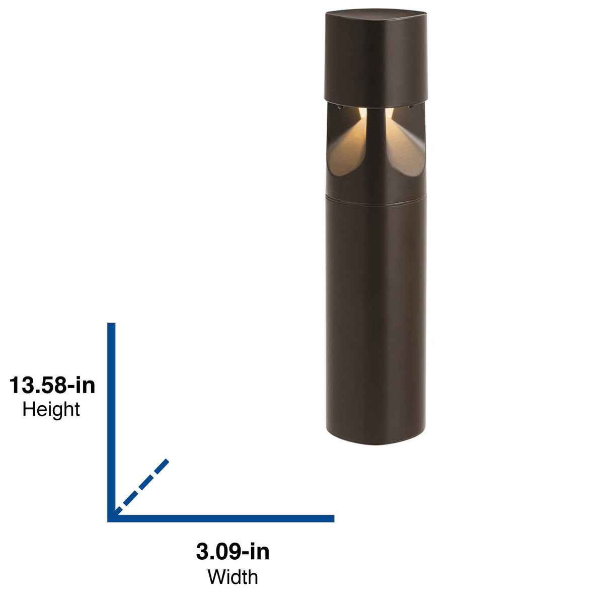 Kichler 3-Watt Olde Bronze Low Voltage Hardwired LED Path Light