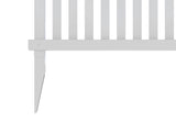 Zippity Outdoor Products Roger Rabbit 3 Panels 2-ft H x 2-ft W White Vinyl Flat-top Fence Panel (Unassembled)