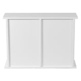 LuxenHome 21.17-in x 19.69-in x 7.8-in White Bathroom Wall Cabinet